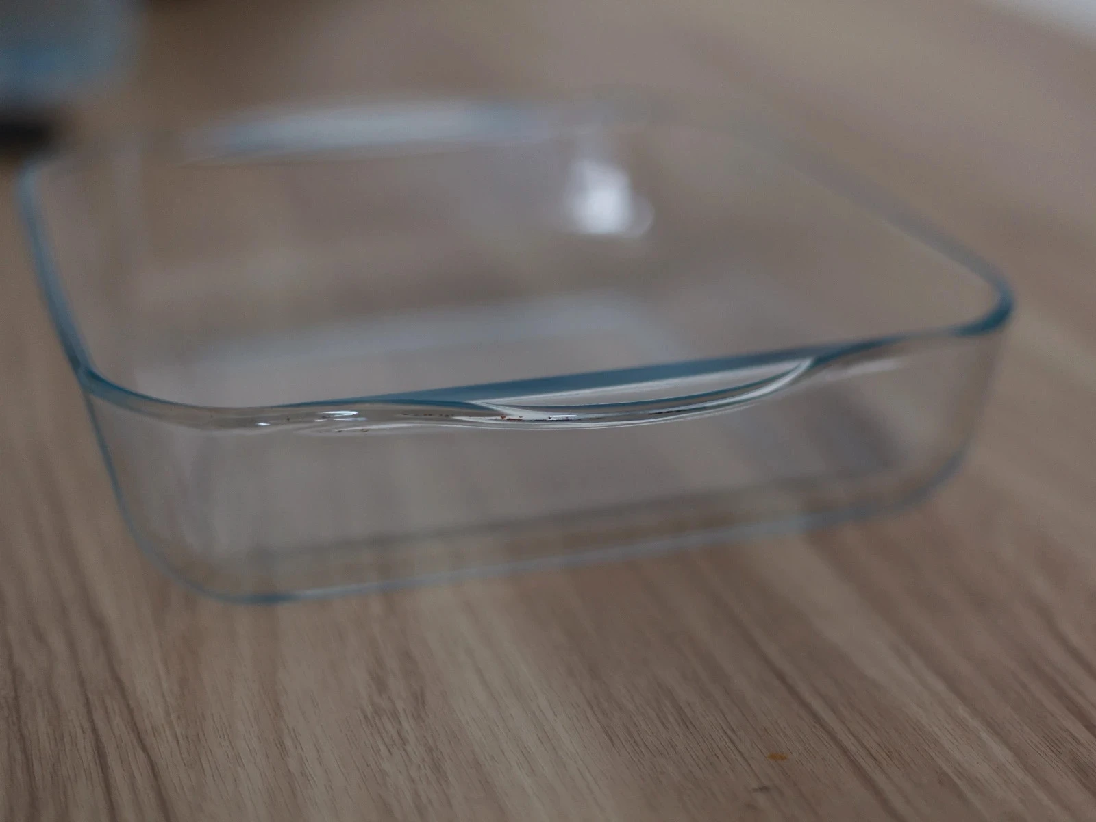 Plat carré en verre transparent 22x22 cm Centrakor – photo 4